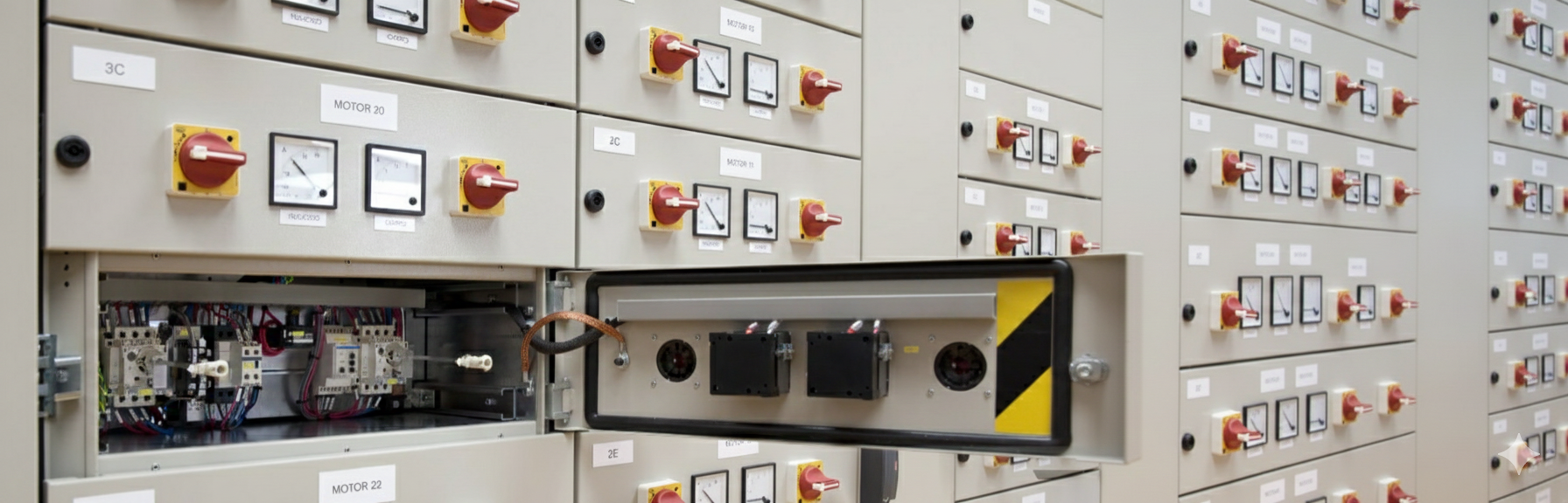 Servicios de ingeniería eléctrica y mantenimiento de tableros de control industrial en la Región de Valparaíso.