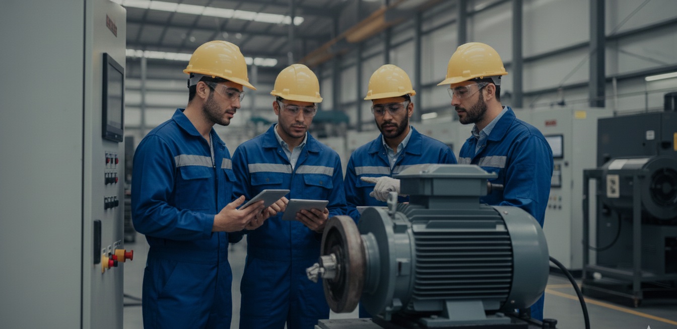 Servicios de diagnóstico y mantenimiento mecánico para equipos industriales críticos en la Quinta Región.